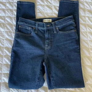 Madewell 9” mid rise skinny denim